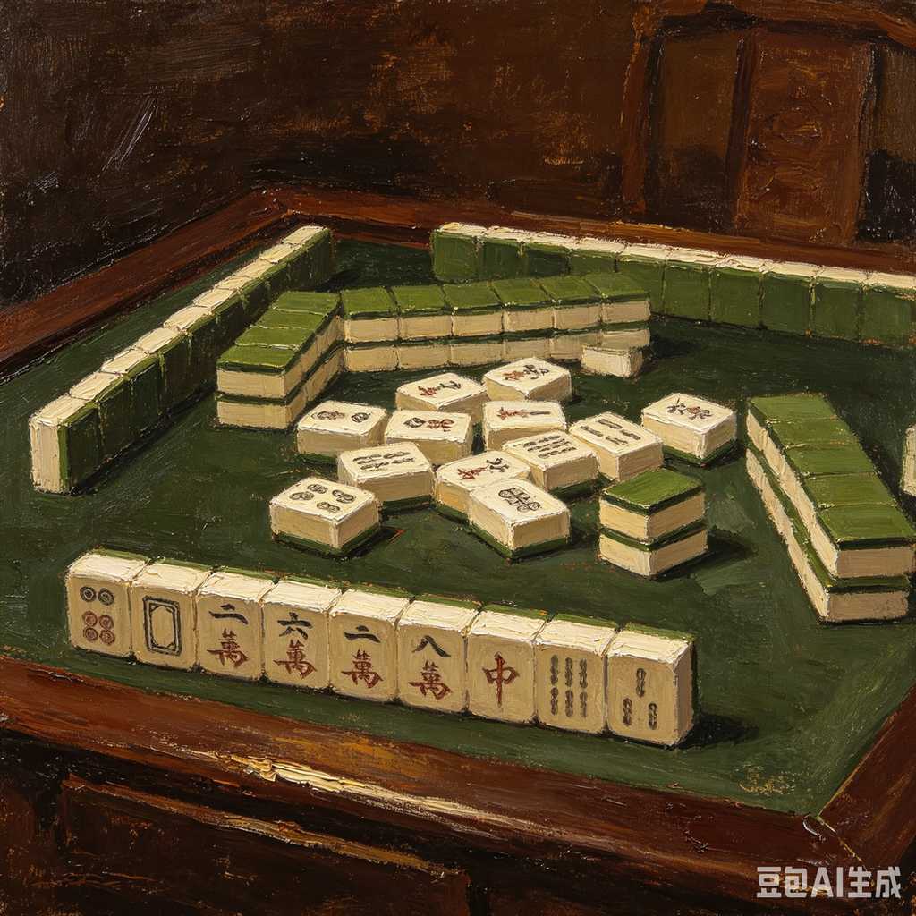 polished mahjong tiles
