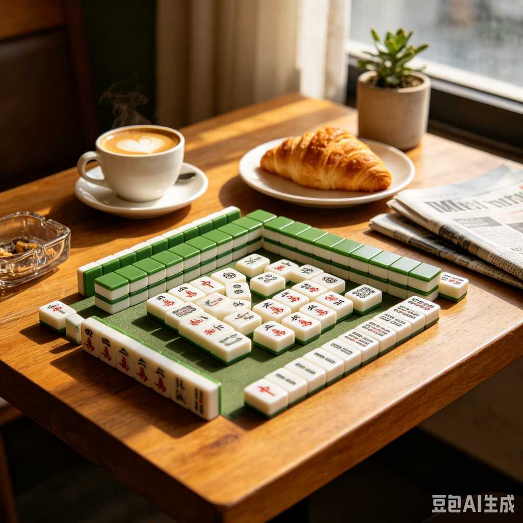 camping mahjong game set
