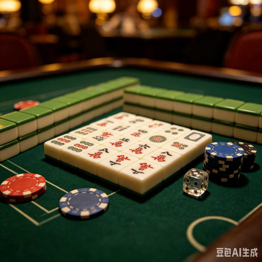 space saving mahjong game set