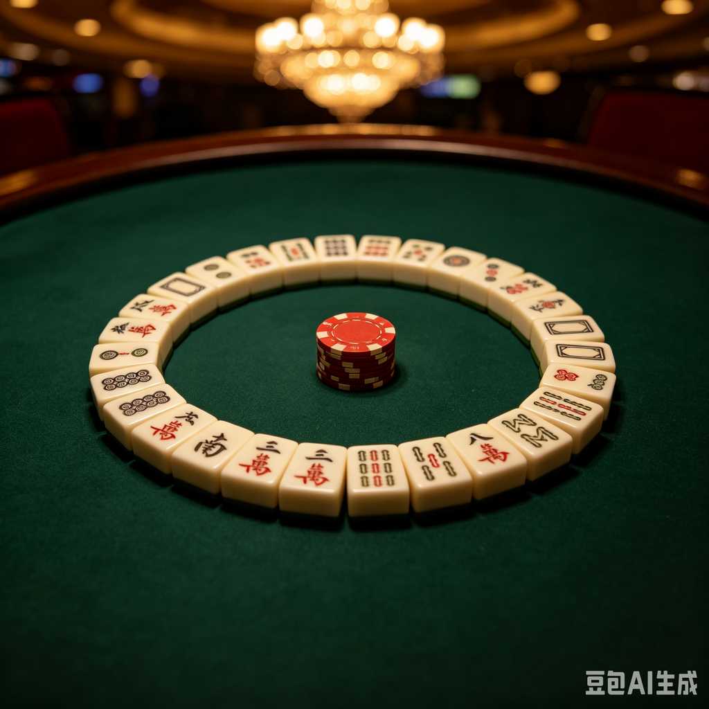 deep print mahjong set