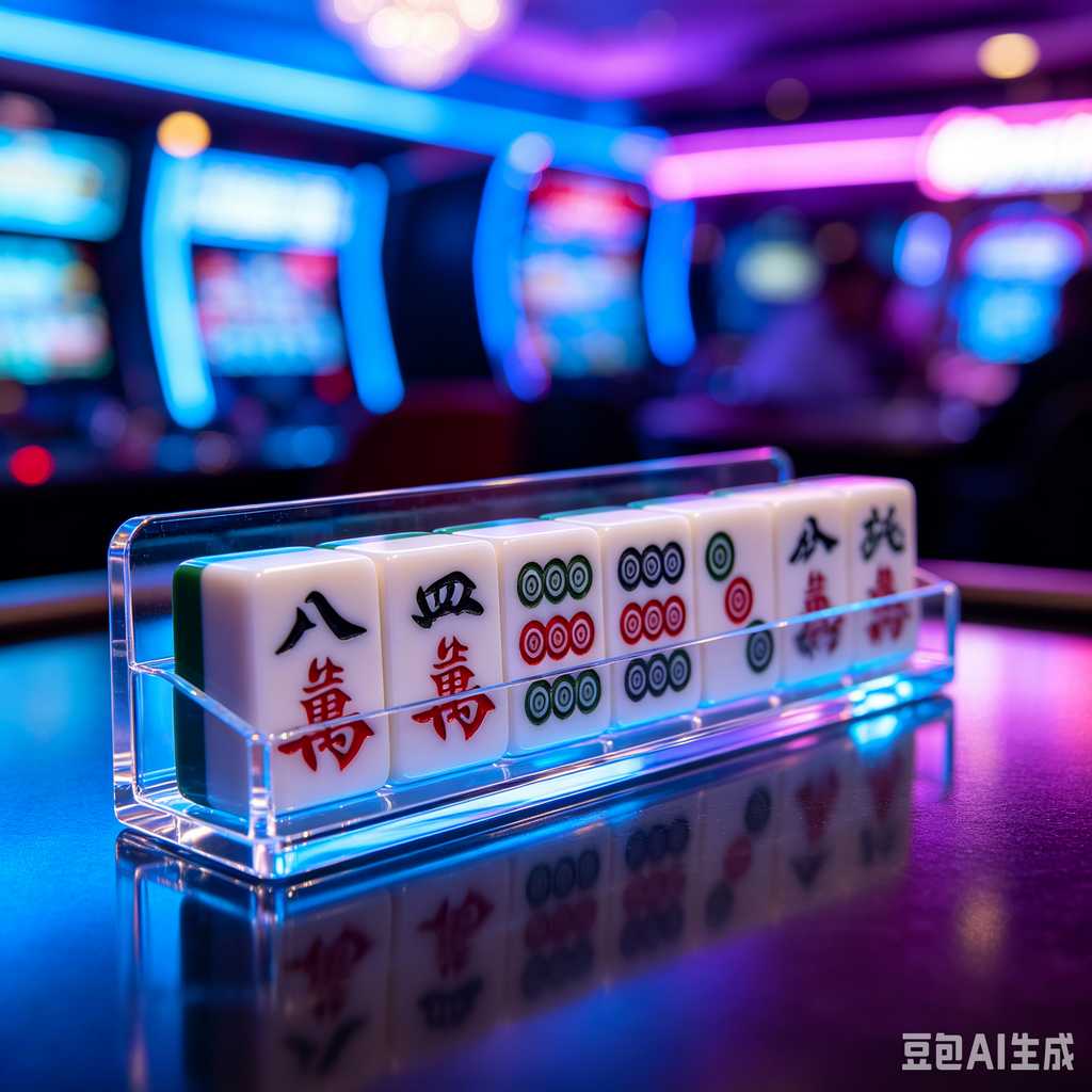 saturated color mahjong set print