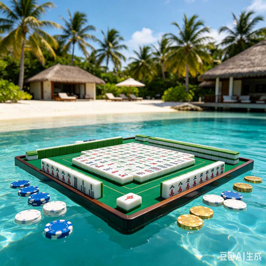 gradient blue mahjong tiles